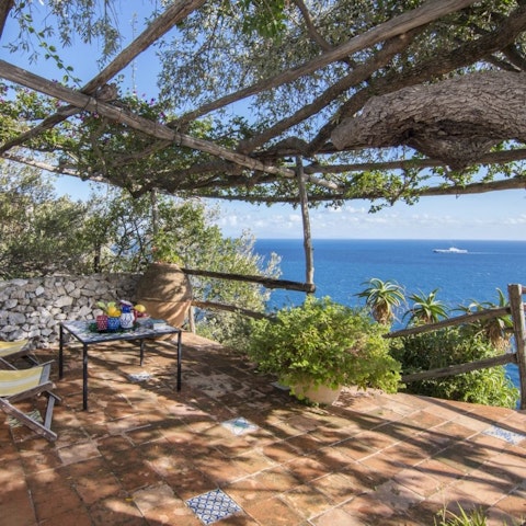 Absorb spectacular sea views on one of the many terraces