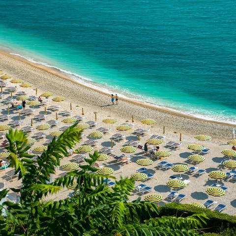 Head to the stunning beaches of Marcelli and Numana, both a seven-minute drive away