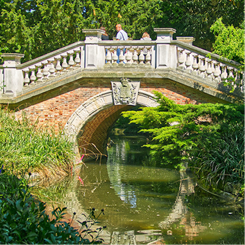 Enjoy a leisurely stroll through nearby Parc Monceau