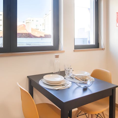 Enjoy a francesinha sandwich at your dining table