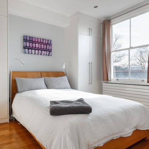 Wake up in the beautiful bedrooms feeling rested and ready for another day of exploring