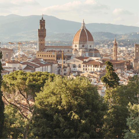 Explore historic Florence, including the nearby Piazza della Libertà 