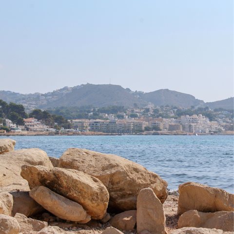 Visit the coastal town of Moraira – it's a short drive away