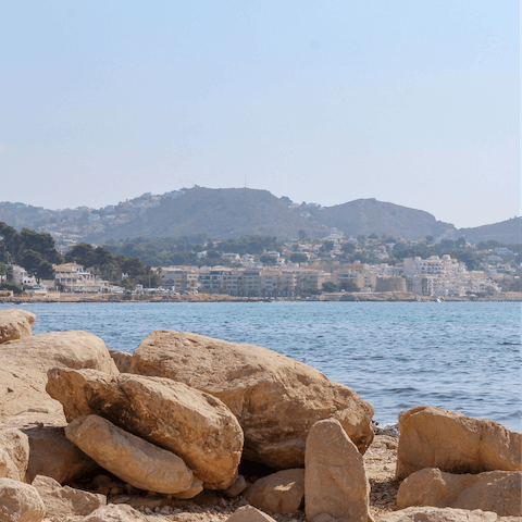 Visit the coastal town of Moraira – it's a short drive away
