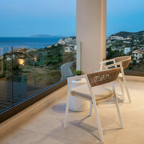 Grab a drink and head to the balcony for sunset