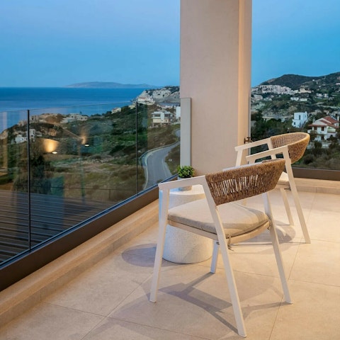 Grab a drink and head to the balcony for sunset