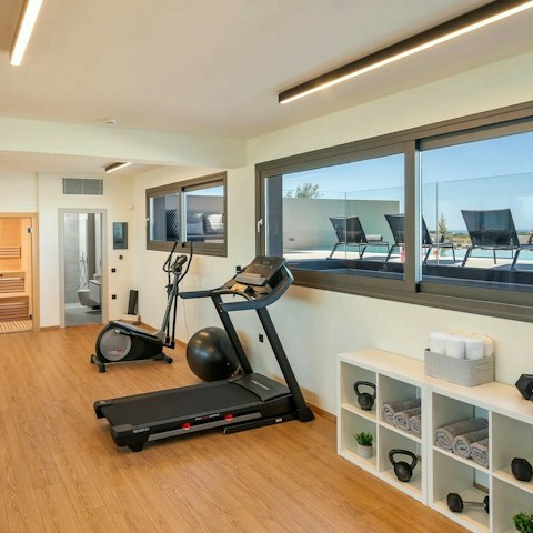 Keep up with your fitness in the gym