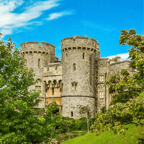 Visit nearby Arundel with its medieval castle