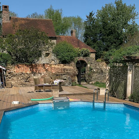 Savour the summer months with days by the pool