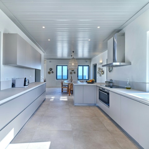 Cook up a Greek feast in the contemporary kitchen