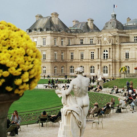 Spend an afternoon wandering through Jardin du Luxembourg