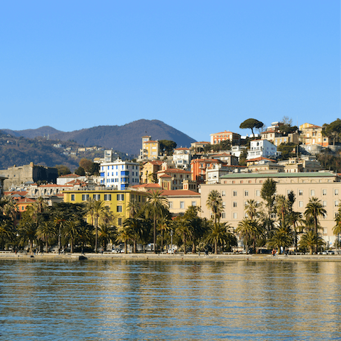 Explore the idyllic coastal city of La Spezia and find gorgeous quaint streets