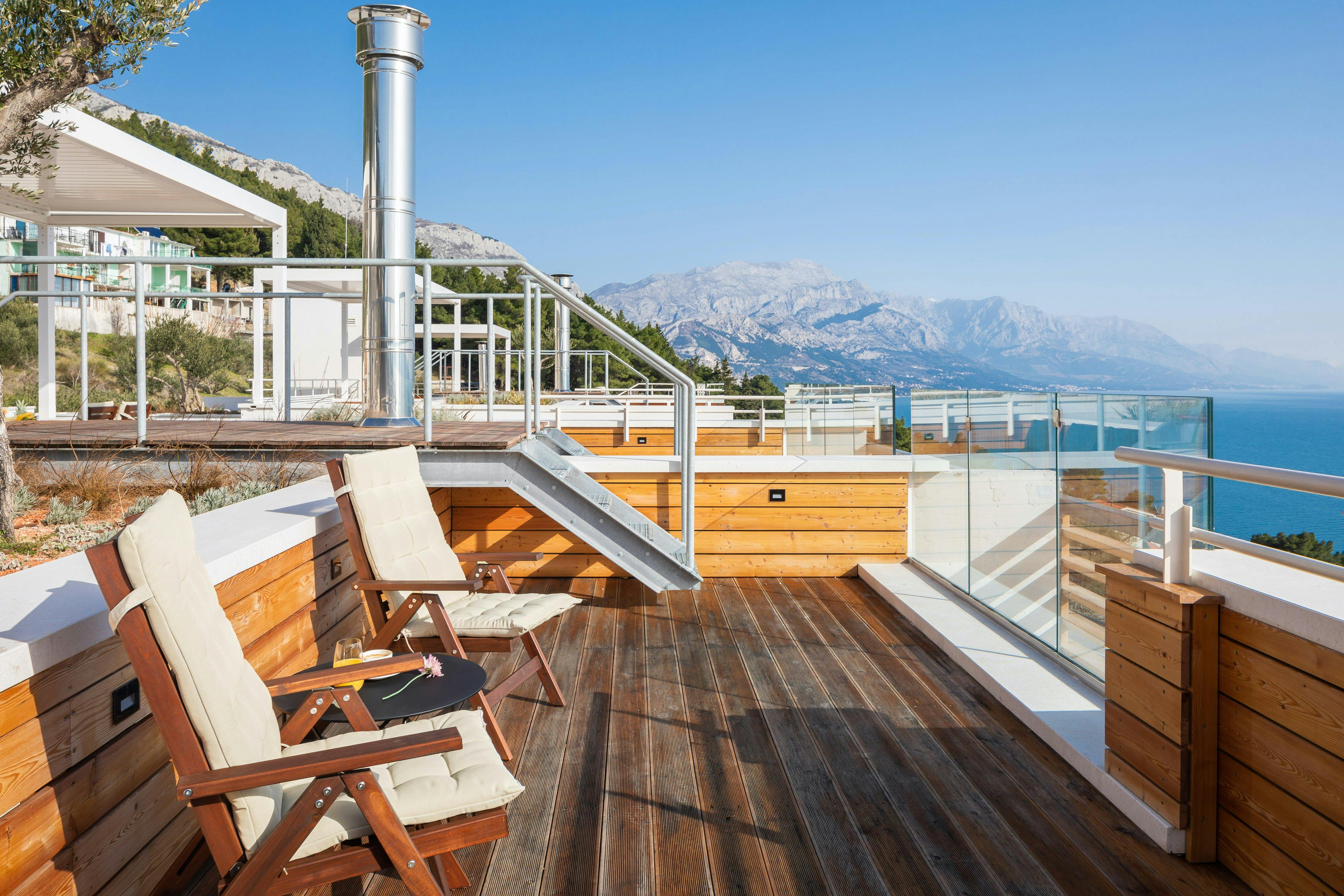 White Walls & Blue Skies