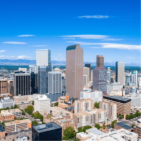 Go out and explore your LoHi neighbourhood – the Downtown Aquarium is a twenty-minute walk away