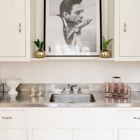 Cook in style in the cool and contemporary kitchen