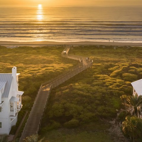 Begin your stay with a magical beach stroll in Port Aransas