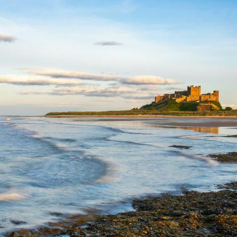 Step out the door and take a long refreshing walk along the beach