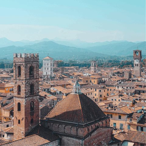 Explore the city from your central base in an historic building