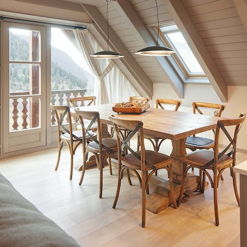 Savour the comfort of home cooked meals after a day in the fresh air