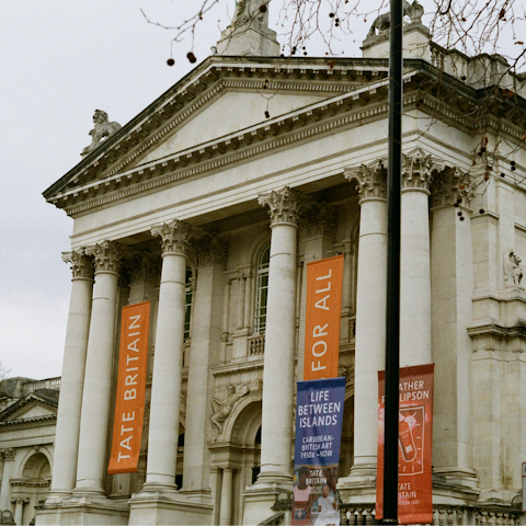 Visit the Tate Britain, just a short walk away