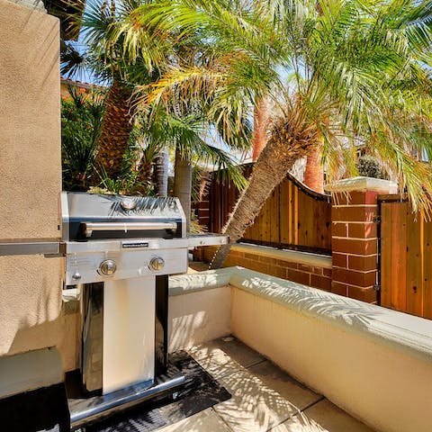 Cook up a delicious grilled breakfast on the barbeque