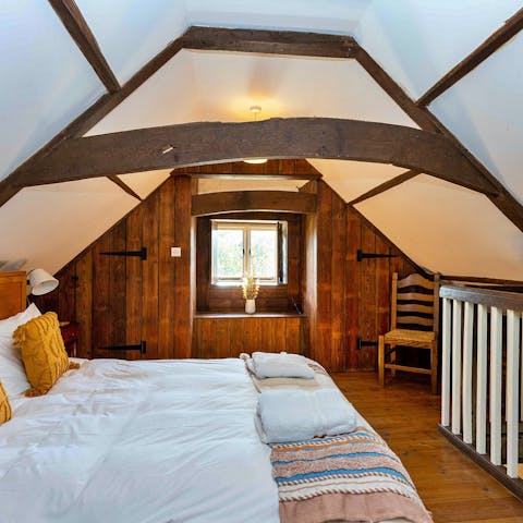 Spend your downtime in a 1750s mill with historic charm and original features