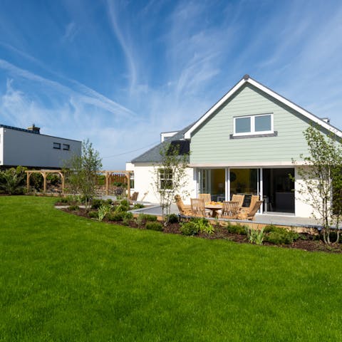 Have a summertime barbecue amidst the fresh sea air