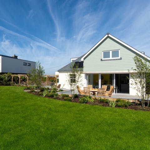 Have a summertime barbecue amidst the fresh sea air