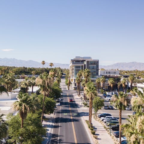 Stay in Indian Canyons, near iconic Palm Canyon Drive