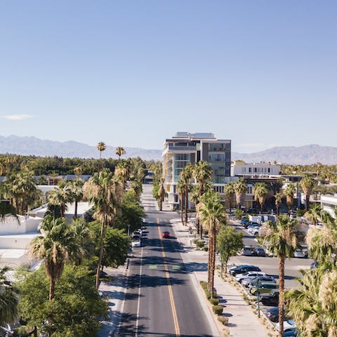 Stay in Indian Canyons, near iconic Palm Canyon Drive