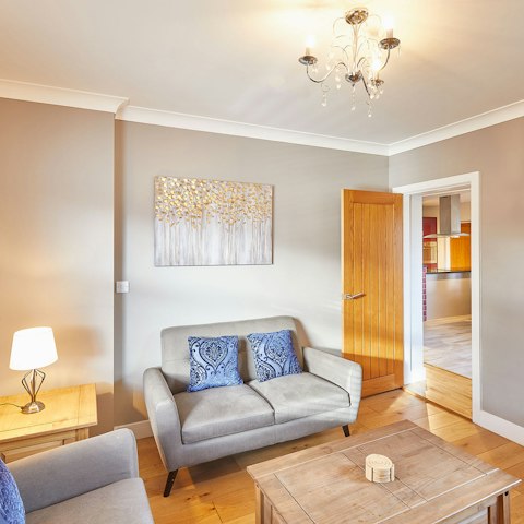 Unwind in the living area following a day of exploring the Yorkshire coastline