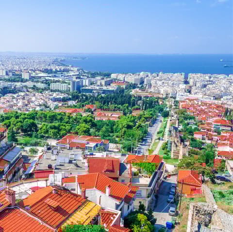 Explore beautiful Thessaloniki, the Greek port city that's steeped in history