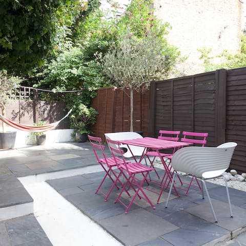 Summertime Drinks in the garden