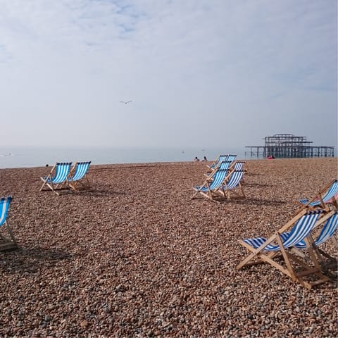 Make seafront walks part of your new every day – it's just a minute walk away
