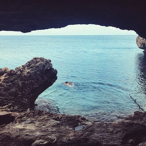 Try out watersports at Vrissiana beach