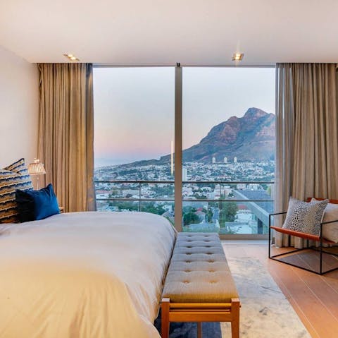 Wake up to mesmerising views across the mountains and feel inspired to explore
