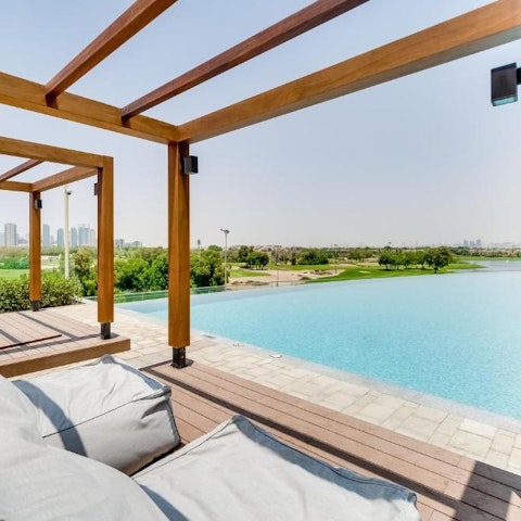 Chill by the pool or go for a dip in the water