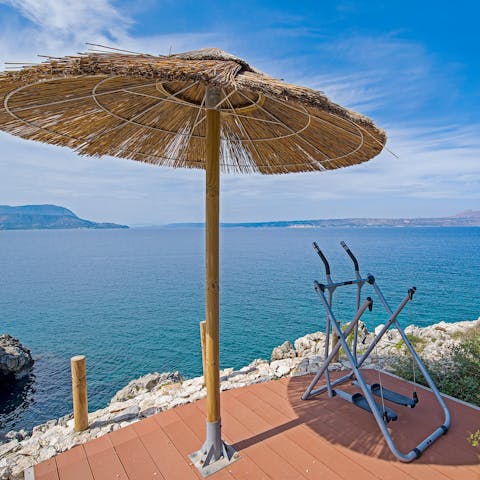 Do a work out that doesn't let you miss out on the breathtaking views