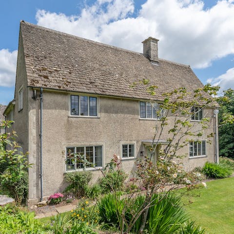 Stay in a charming historic cottage dating back to the 1920s