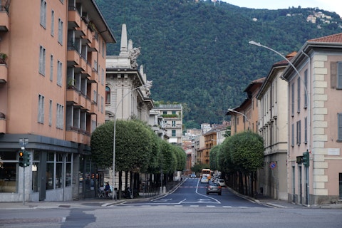 Spend an afternoon in Como, a fifteen-minute drive away