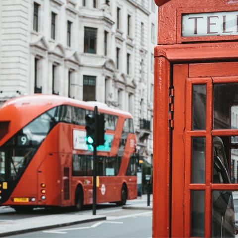 Walk less than ten minutes to buzzing Regent Street