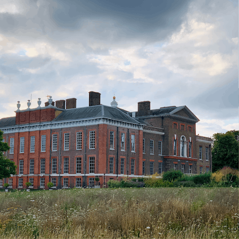 Take an amble around Kensington Palace Gardens, just a lazy stroll away
