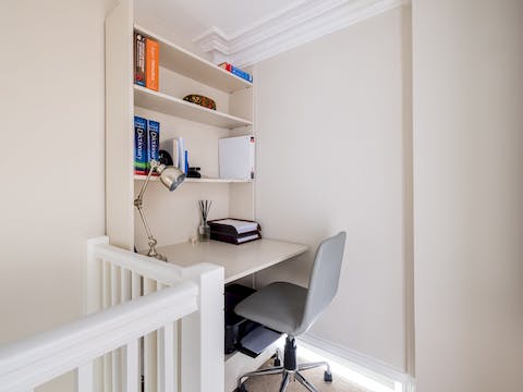 Keep on top of emails from the dedicated office space