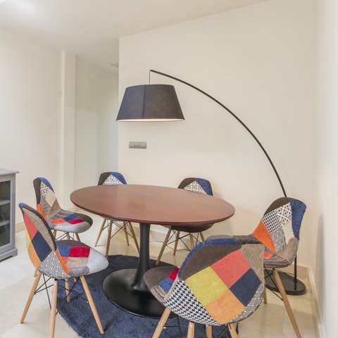 Savour some tapas at the dining table