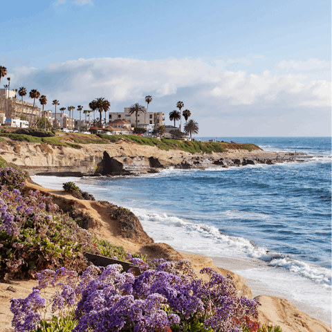 Be at the beach in just minutes