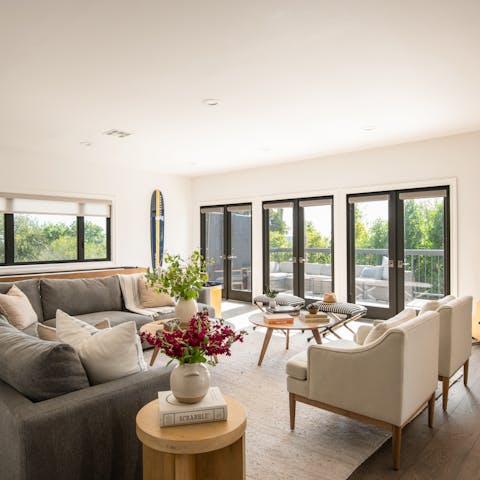 Spend precious time together over three floors of gorgeous open living