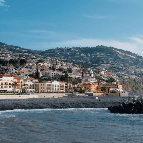 Stay on the outskirts of charming Funchal