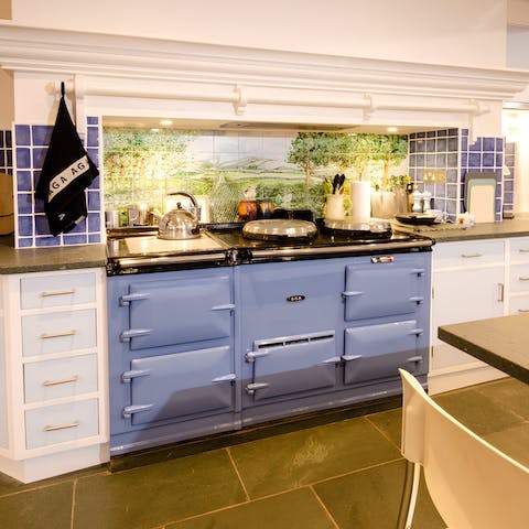 Treat your loved ones to a roast dinner cooked up in the Aga