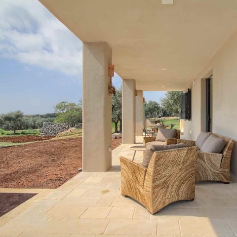 Sip fresh lemonade on the porch and enjoy the sunshine