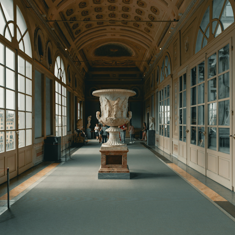 Visit the nearby Uffizi Galleries for an afternoon of culture